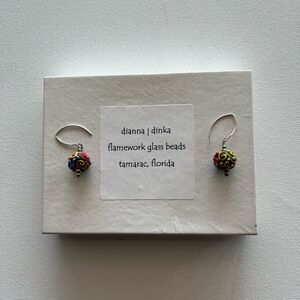 DIANNA J DINKA BEAD EARRINGS